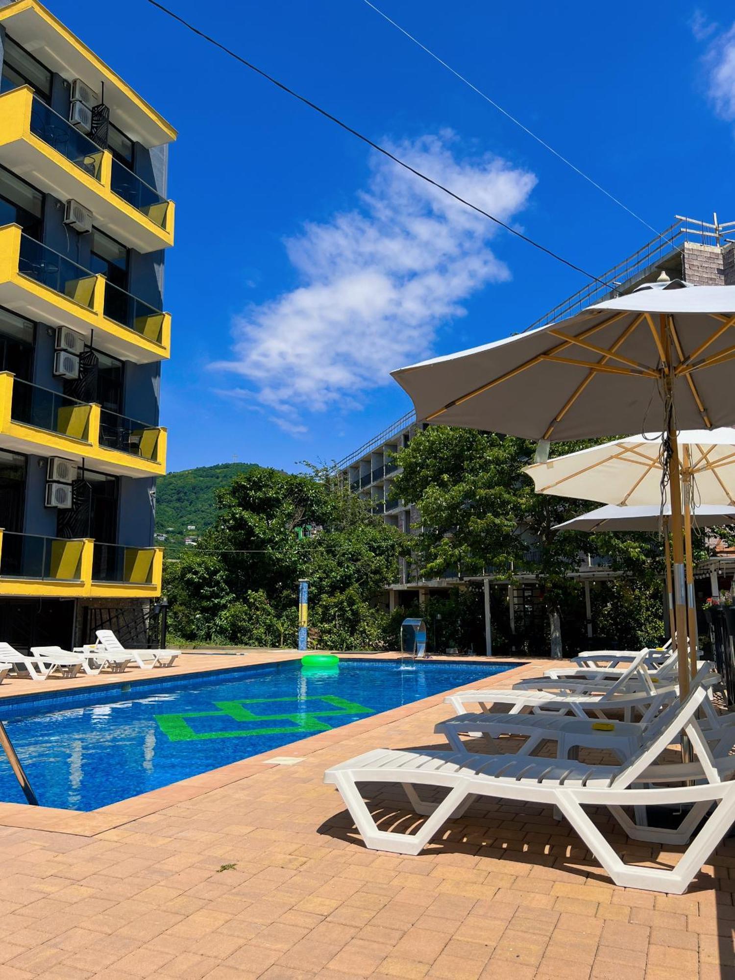 Casa Del Mar Hotel Kvariati Luaran gambar